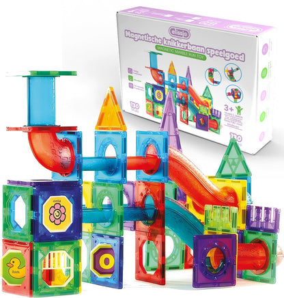 Elissio® Magnetische Knikkerbaan – 130 Stuks