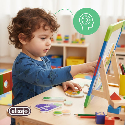 Elissio® Magnetische Cijfers – 0-9 met Symbolen