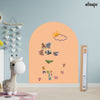 Elissio® Magneticoo Muursticker Boog 100x80 cm – Perzikoranje + Accessoires