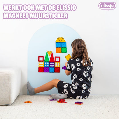 Elissio® Magnetische Tegels – 64 Stuks